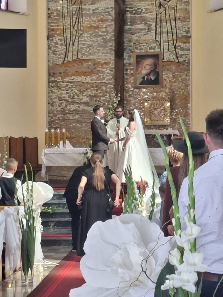 Zdjęcie z wesela Diany i Krzysztofa